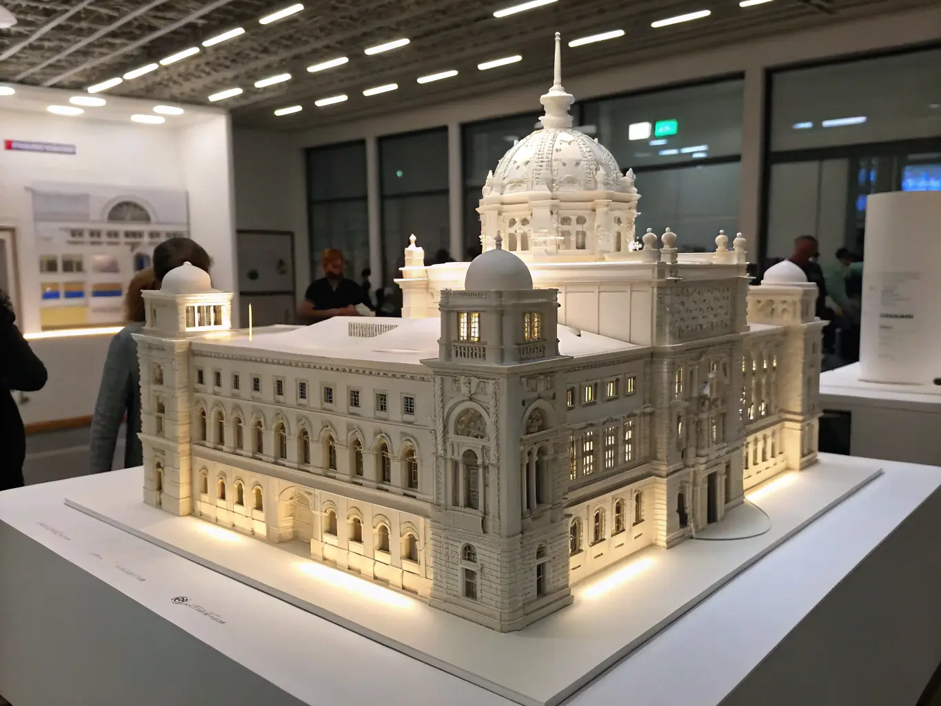 A photograph showcasing a beautifully designed and meticulously crafted architectural model, emphasizing high-quality results.